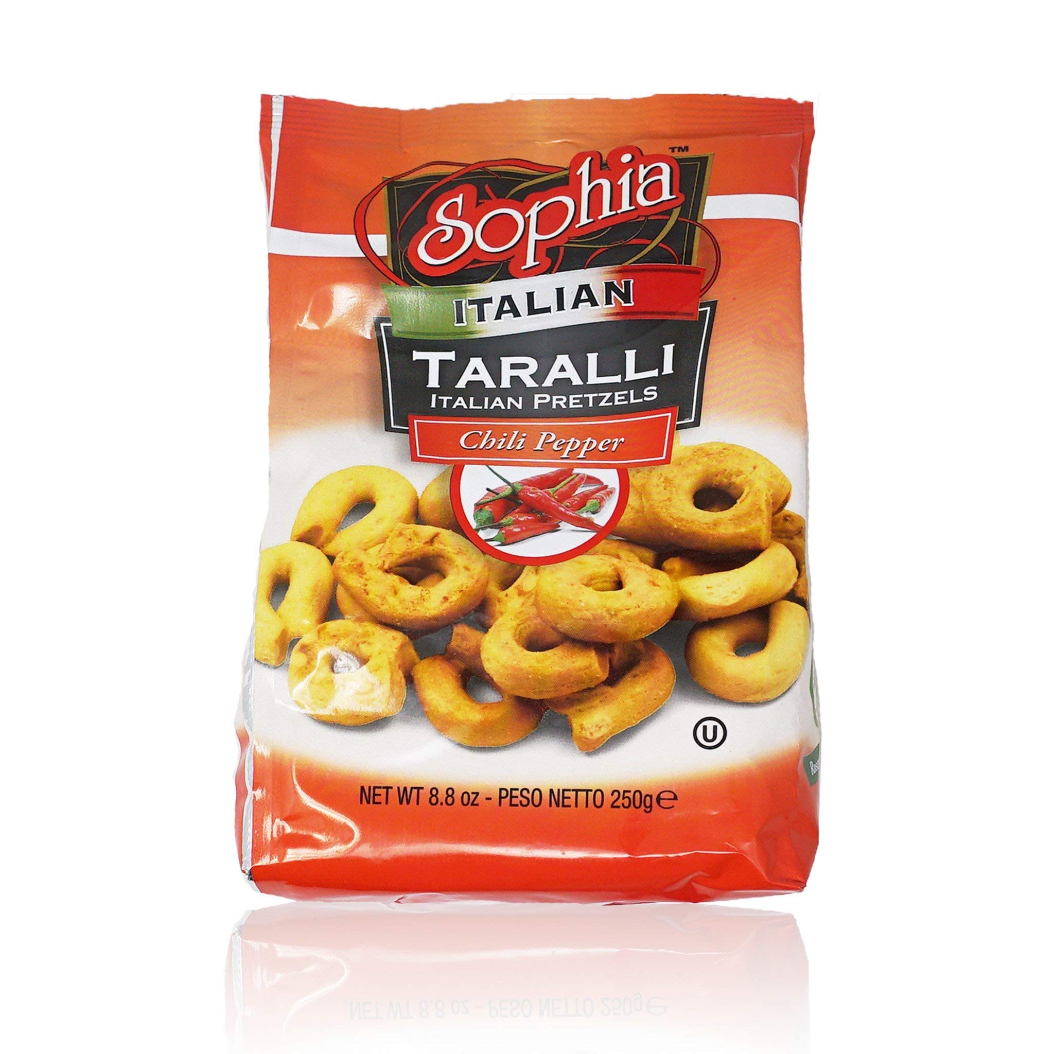 Snapklik.com : Taralli Italian Pretzels-Chili Pepper 8.8oz-4 Pack
