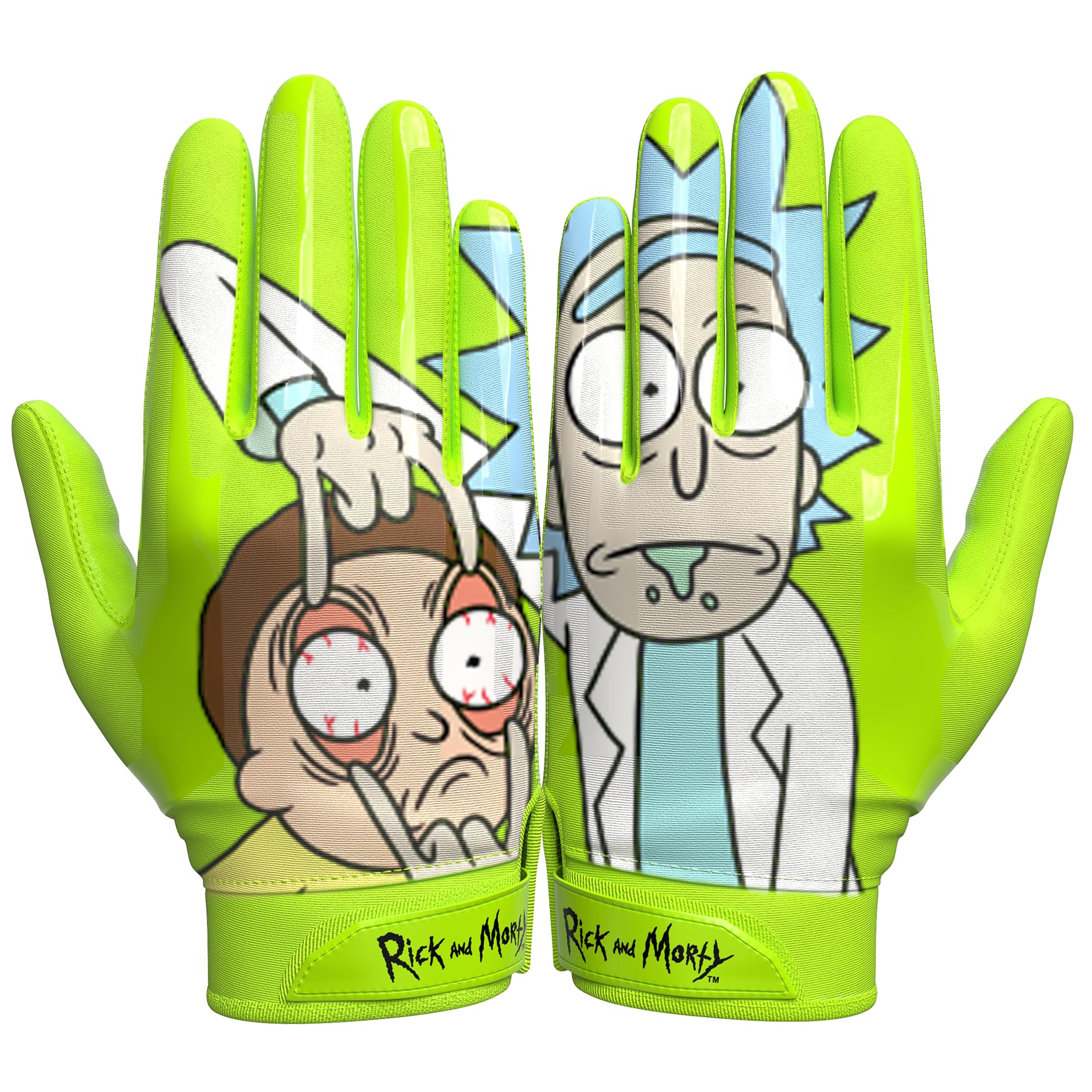 Phenom Elite Rick and Morty Football Gloves - VPS1 (X-Small)
