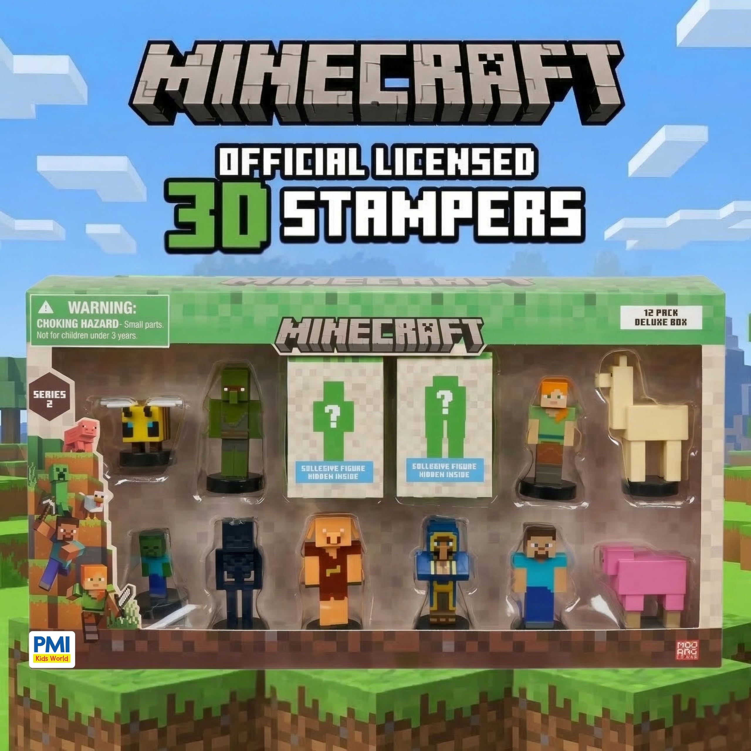Amazon | P.M.I. マインクラフト 3D スタンパー シリーズ 2 コレクター