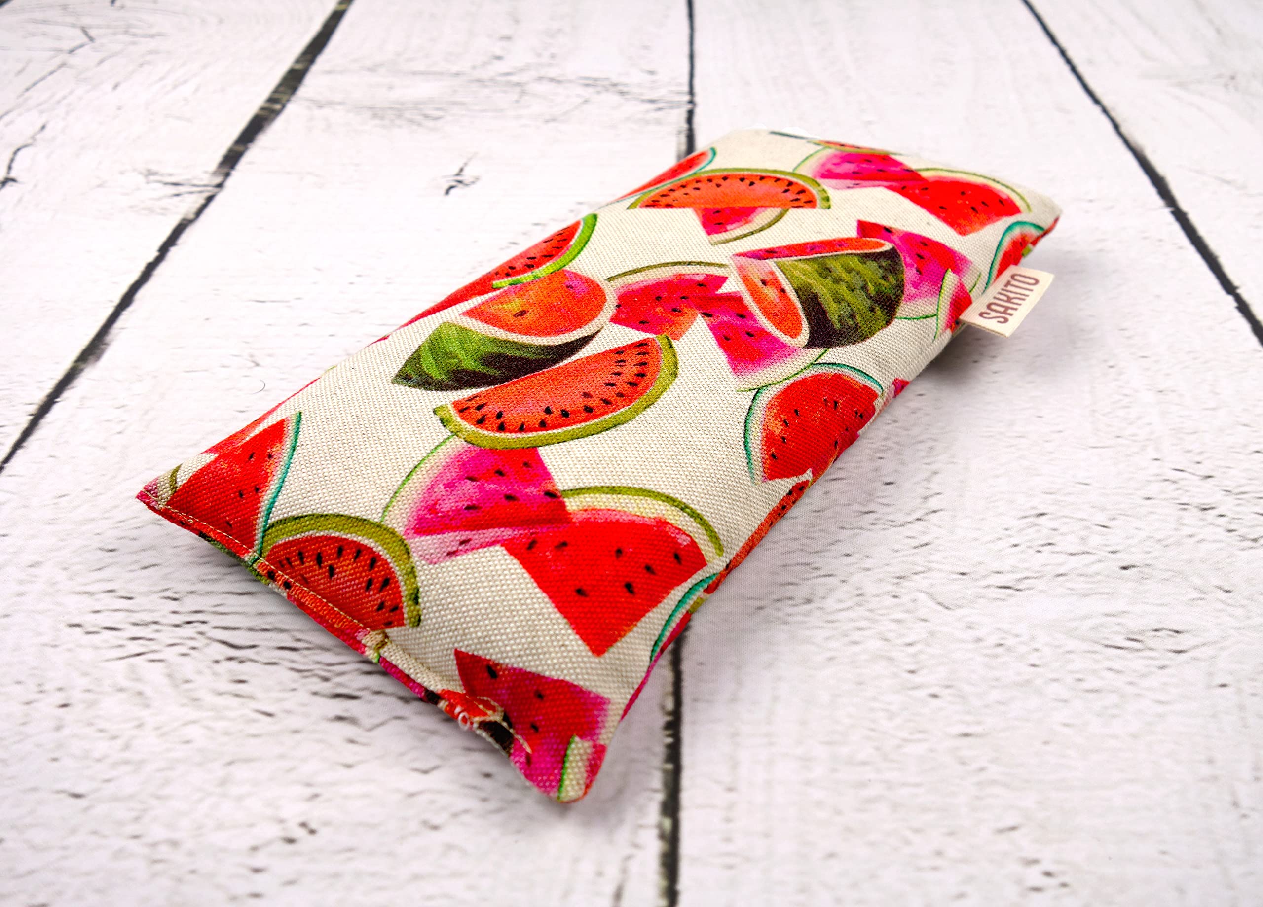Bouillotte Micro-onde (25x12 cm) - Coussin Chauffant Naturel pour les Douleurs Menstruelles - Utilisation Chaude ou Froide - Grande Rétention de Chaleur - Parfum Lavande