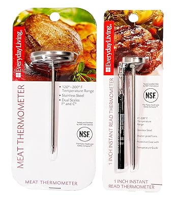 Review Cooking Thermometers Set, Classic Analog Meat and Instant Read Kitchen and Food Safety Review Cooking Thermometers Set, Classic Analog Meat and Instant Read Kitchen and Food Safety