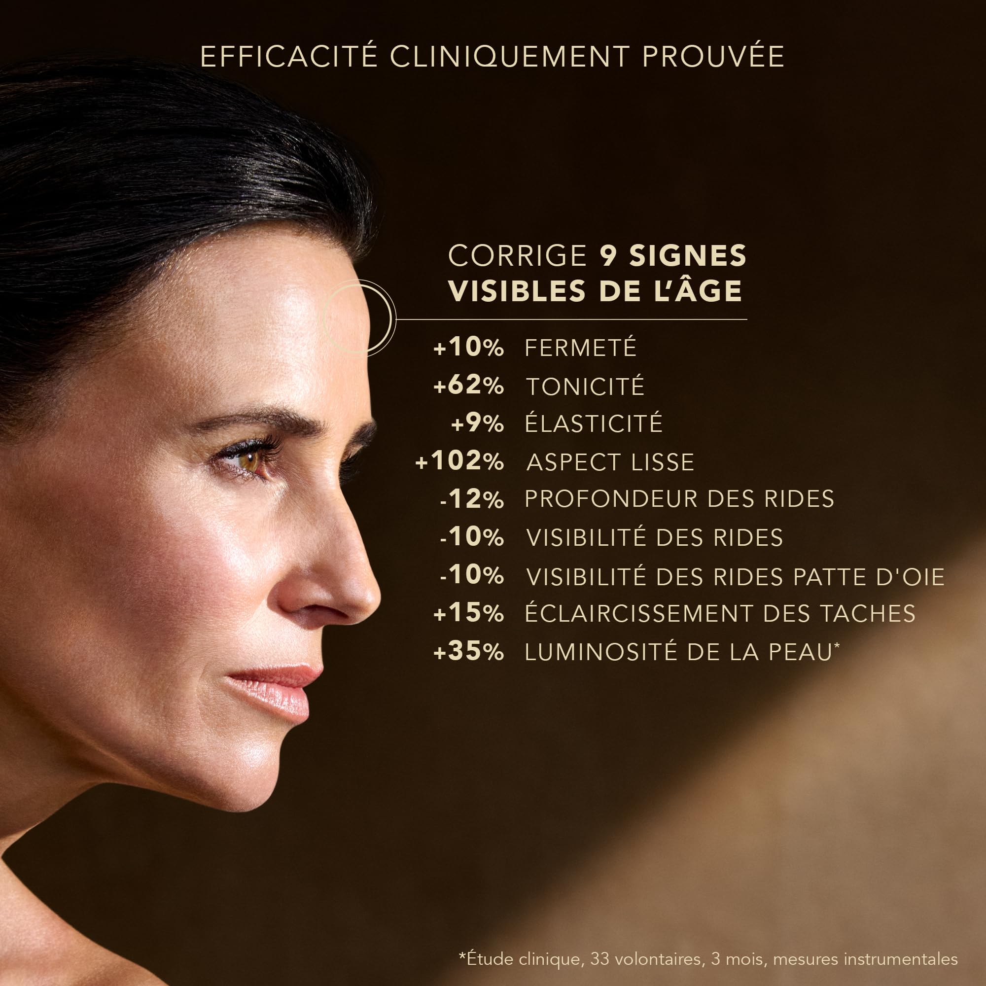 Lierac Premium Das Absolute Anti-Aging Serum 30 ml Korrigiert 9 Anzeichen der Hautalterung wie Falten Pigmentflecken Festigkeitsverlust Gesichtsserum für Ausstrahlung Feuchtigkeit Alle Hauttypen.