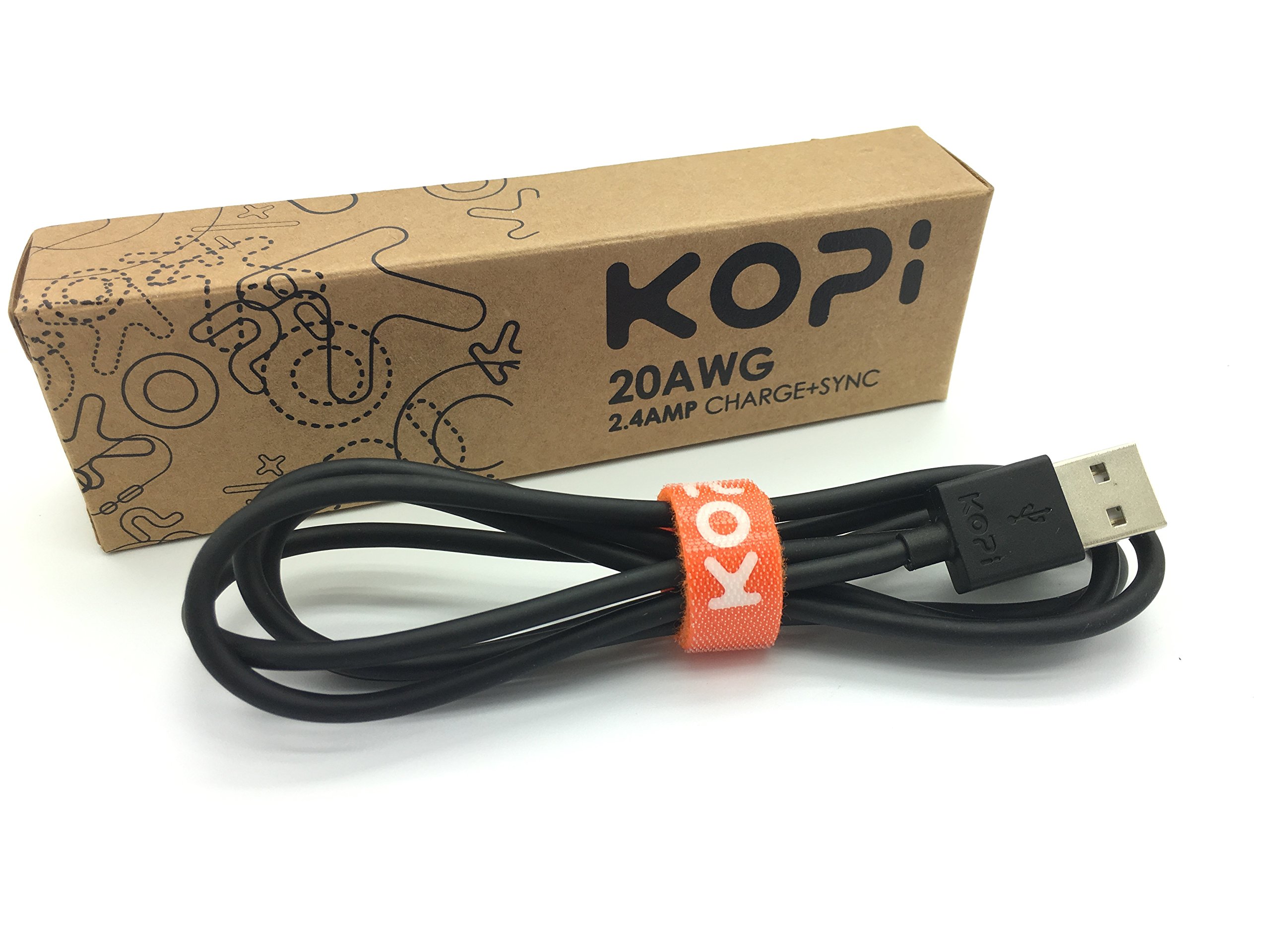 20AWG 2.4A Micro USB cable 2M (Reversible) …