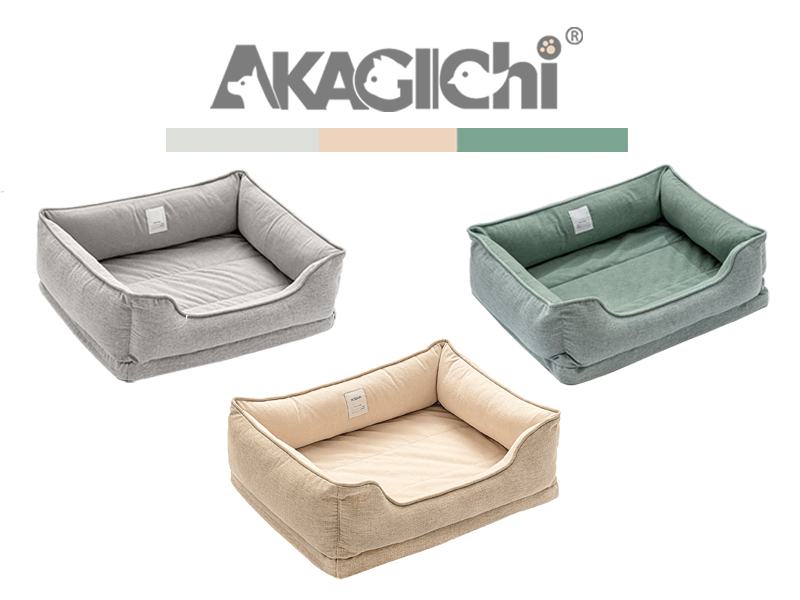 Amazon | AKAGIICHI 犬 ベッド ペットベッド 猫ベッド ペットソファー