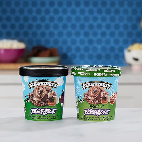 Miniatura 6 de Ben & Jerry's Phish Food Chocolate Helado sin OMG 16 oz
