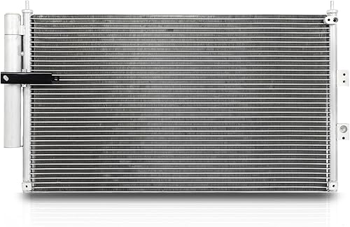 SCITOO Reemplazo del condensador AC de aire acondicionado para condensador de aire acondicionado 2006 2007 2008 2009 2010 2011 para Honda Civic