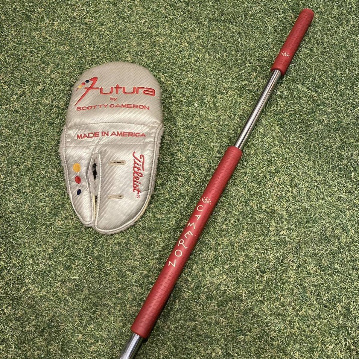 超レア　美品　スコッティキャメロン　フューチュラ　6M　37インチ　中尺 超レア美品スコッティキャメロンFUTURA6M37インチ中尺