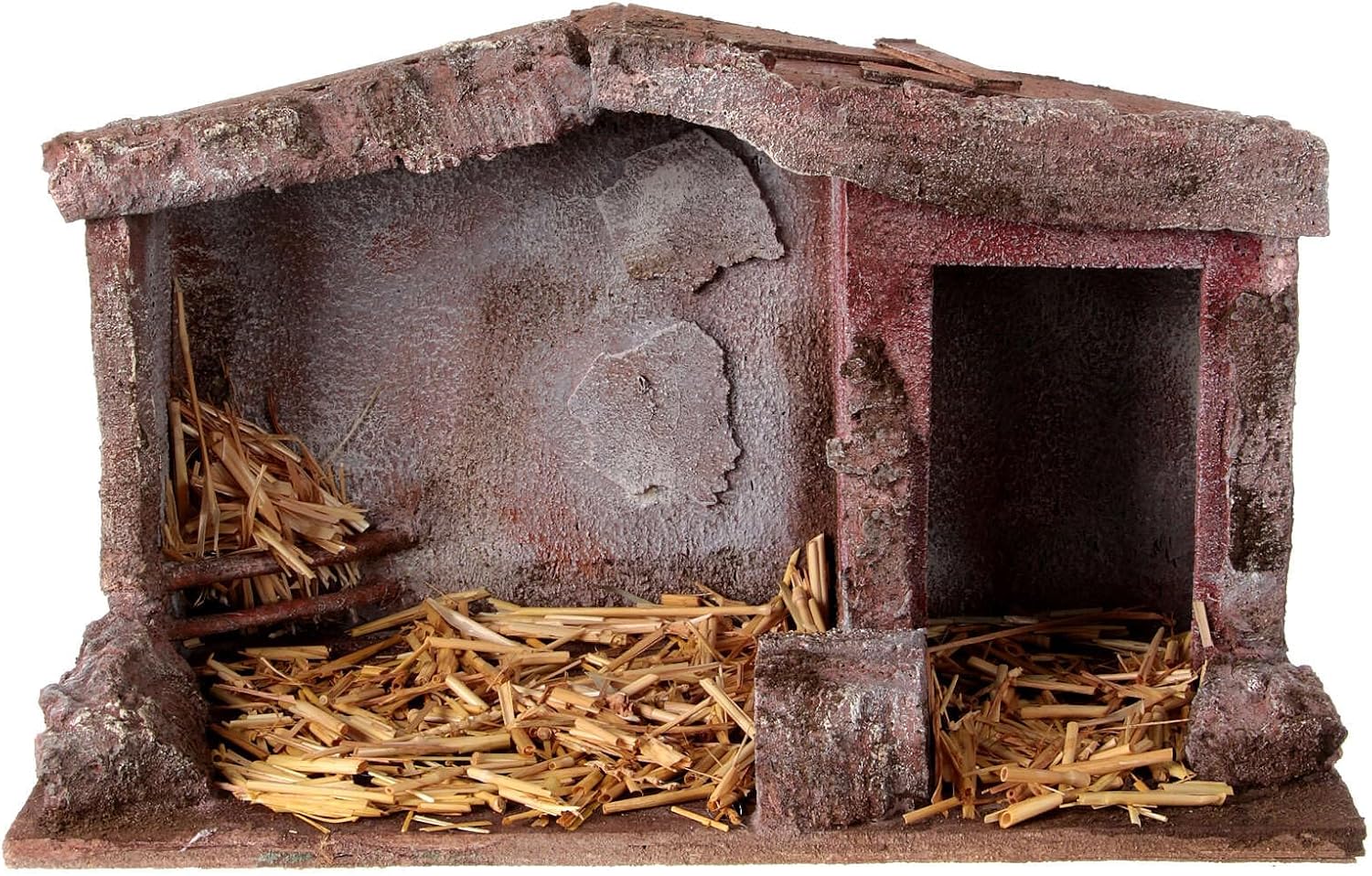 Holyart Nativity Stable of 20x35x20 cm for 12 cm Nativity Scene