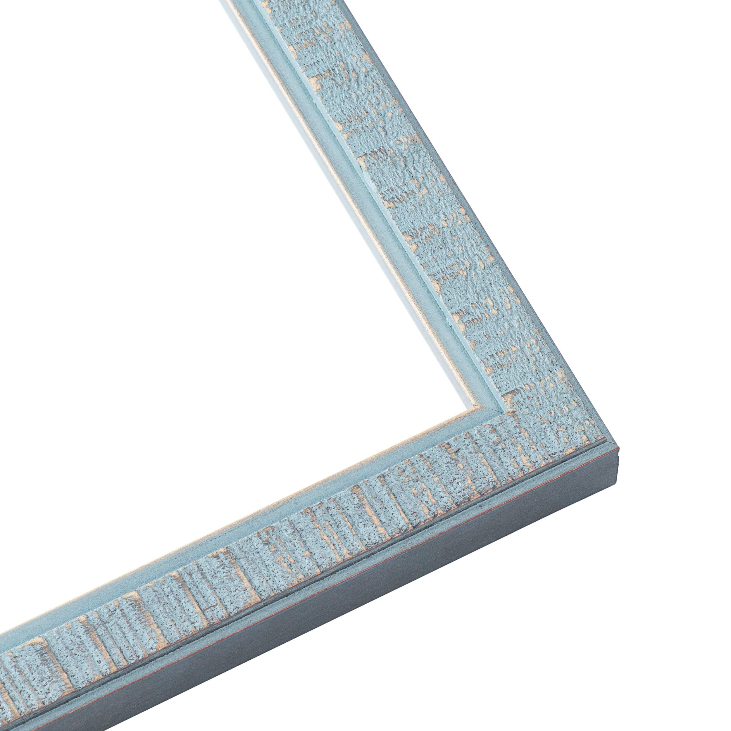 Amazon.com - 19x26 Frame Blue Picture Frame - Complete Modern Photo Frame  Includes UV Acrylic Shatter Guard Front, Acid Free Foam Backing Board,  Hanging Hardware Wood Wall Frames for Family Photos -