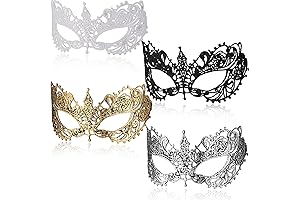 Masquerade Masks for a Regal Pageant