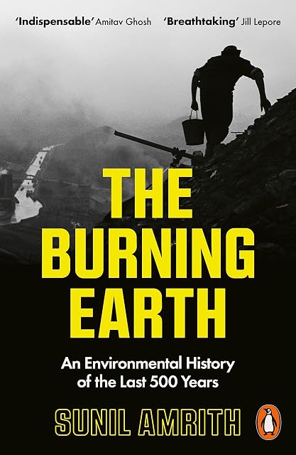 Portada de The Burning Earth: An Environmental History Of The Last 500 Years