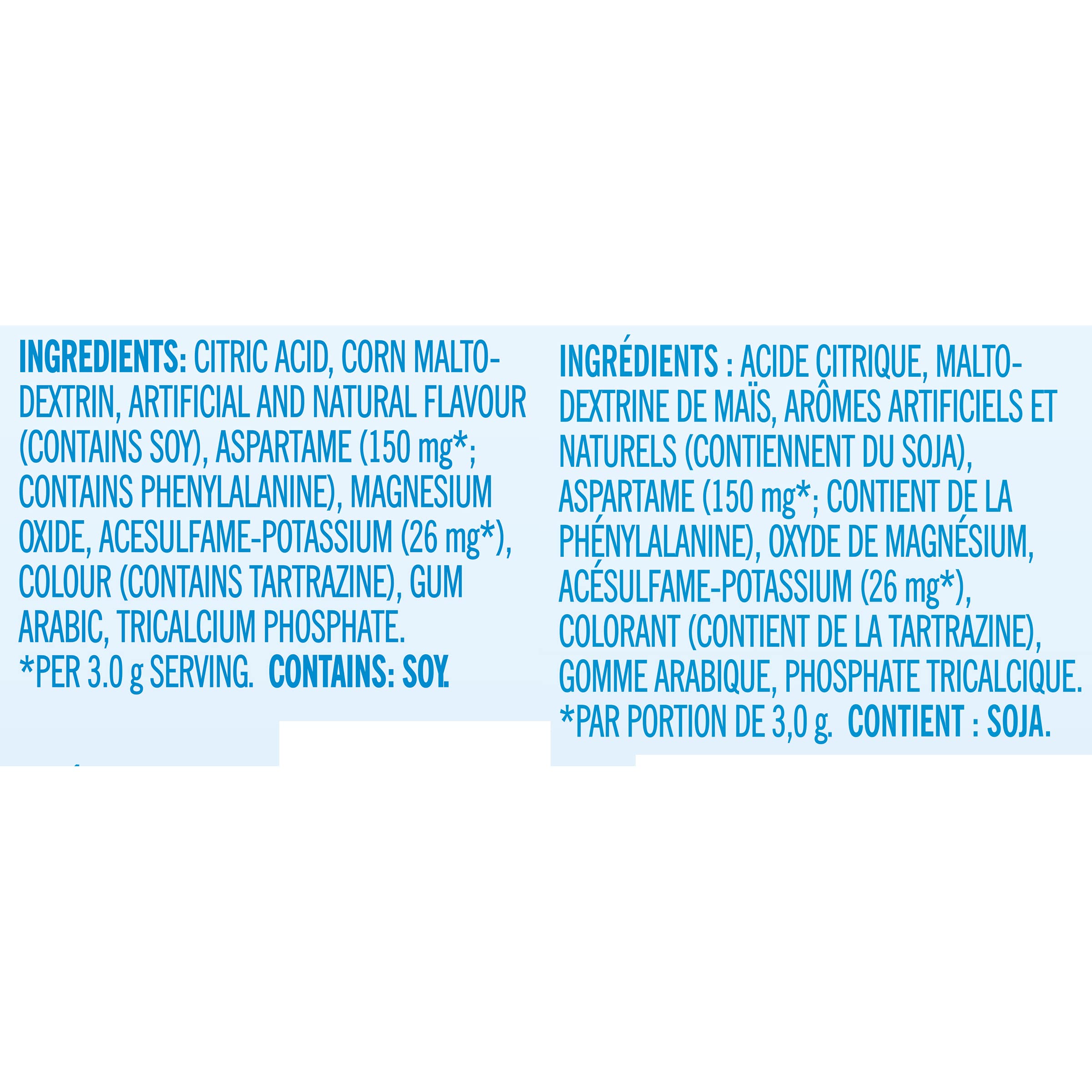 Crystal Light Singles Strawberry Kiwi Drink Mix, 10 Packets per Box, 3 g each - 3