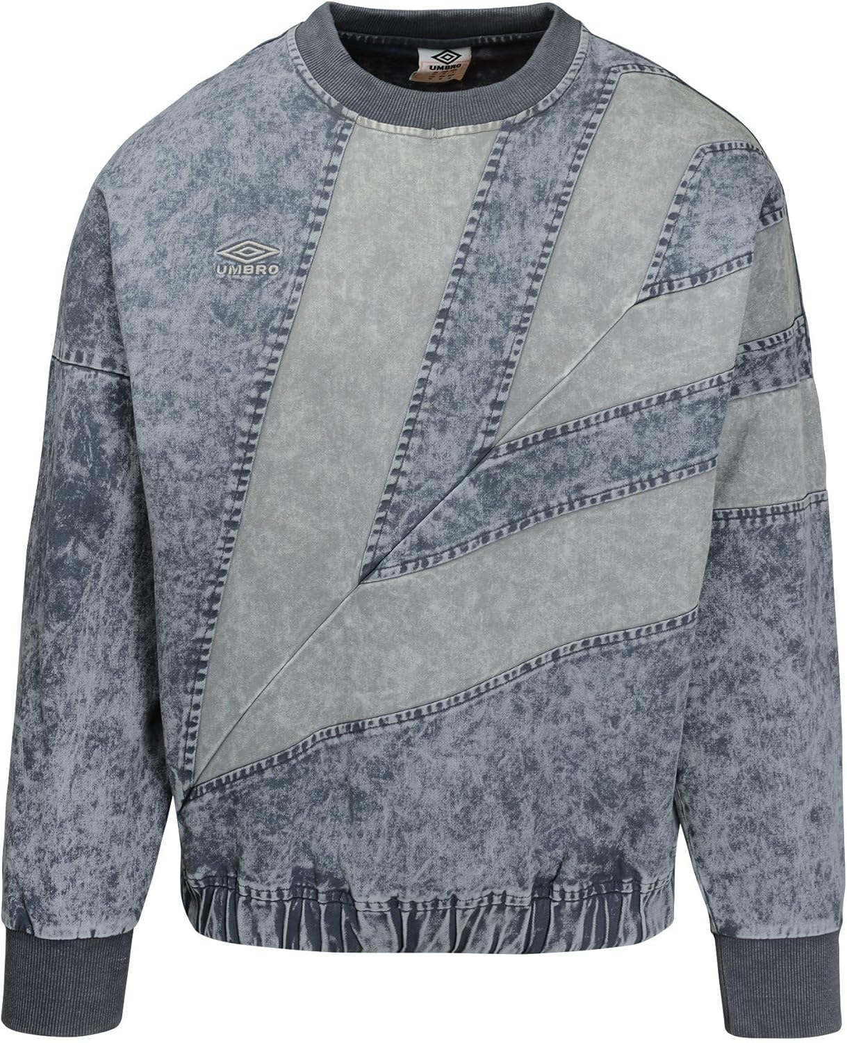 Umbro Men's Washed Diamond Drill Sweater