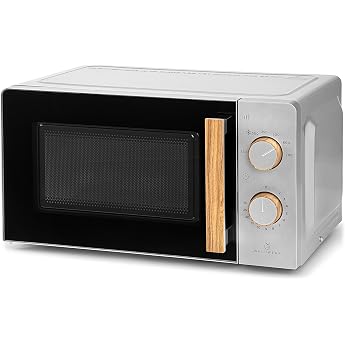 WALDWERK Microwave 20 L 700 Watt   Easy to Use with Knobs and Elegant Design