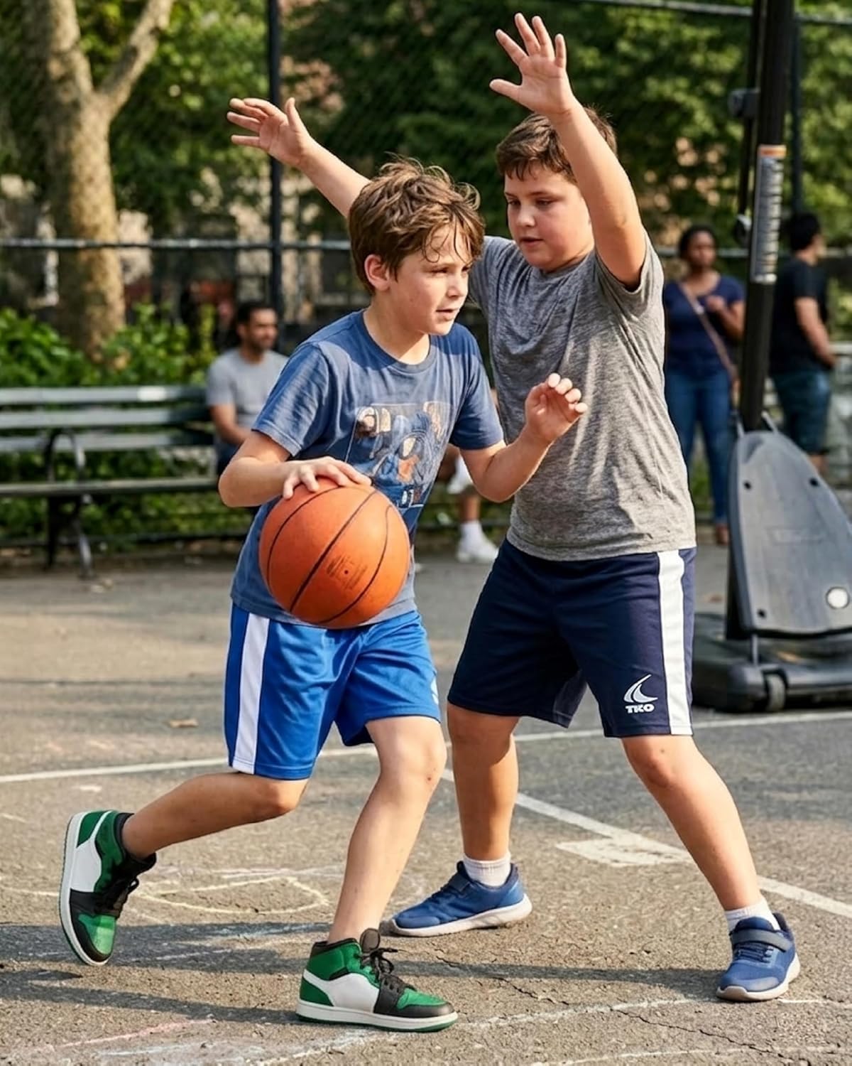 TKO Boys Athletic Shorts - 6 Pack Active Performance Quick Dry Mesh Basketball Shorts for Boys with Elastic Waistband