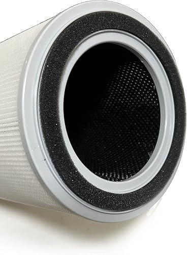 Miniatura 4 de Nispira 3 en 1 True HEPA con filtros de repuesto de carbón activado, compatible con TOPPIN TPAP001 Purificador de aire Comfy Air C2, 1 paquete