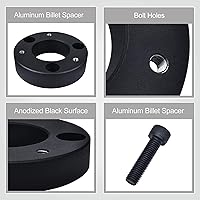 Vista 3 de BDFHYK Kit de Nivelación Delantero para F150 6,35 cm, Espaciadores de Puntal Delanteros de 6,35 cm Compatibles con F150 4WD/2WD 2004-2021, Kit