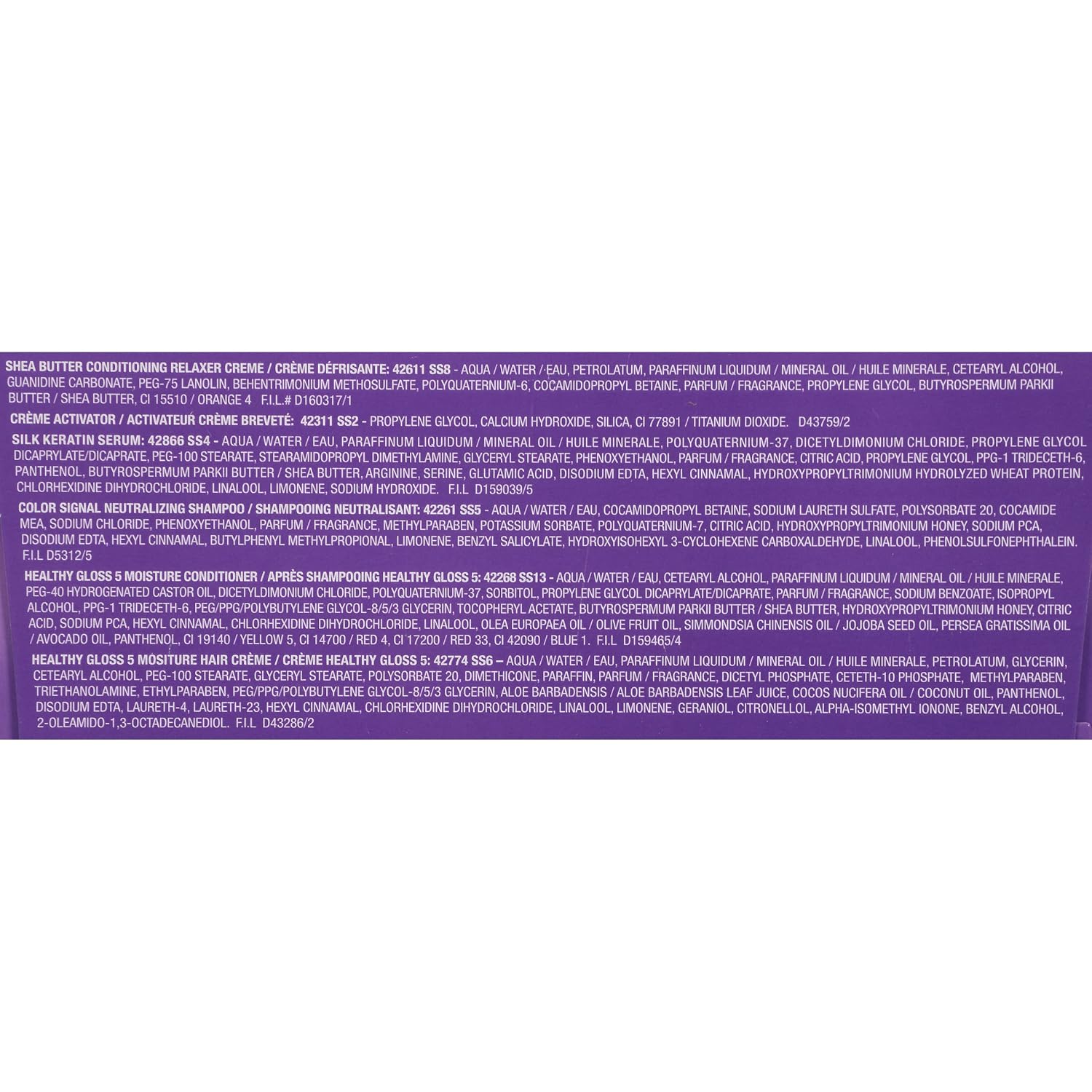 SoftSheen-Carson Dark and Lovely Healthy Gloss 5 Moisturizing No-Lye Relaxer with Shea Butter, Super, 2 Count