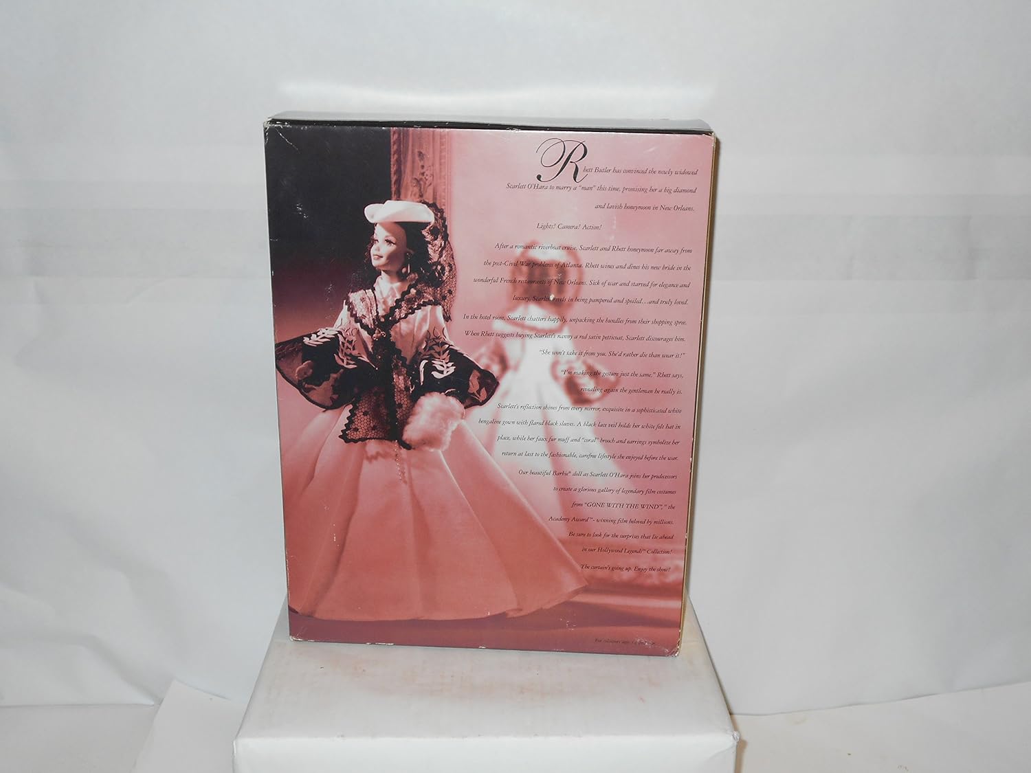 Amazing 🔥 Barbie Doll as Scarlett O’Hara (black and white dress)