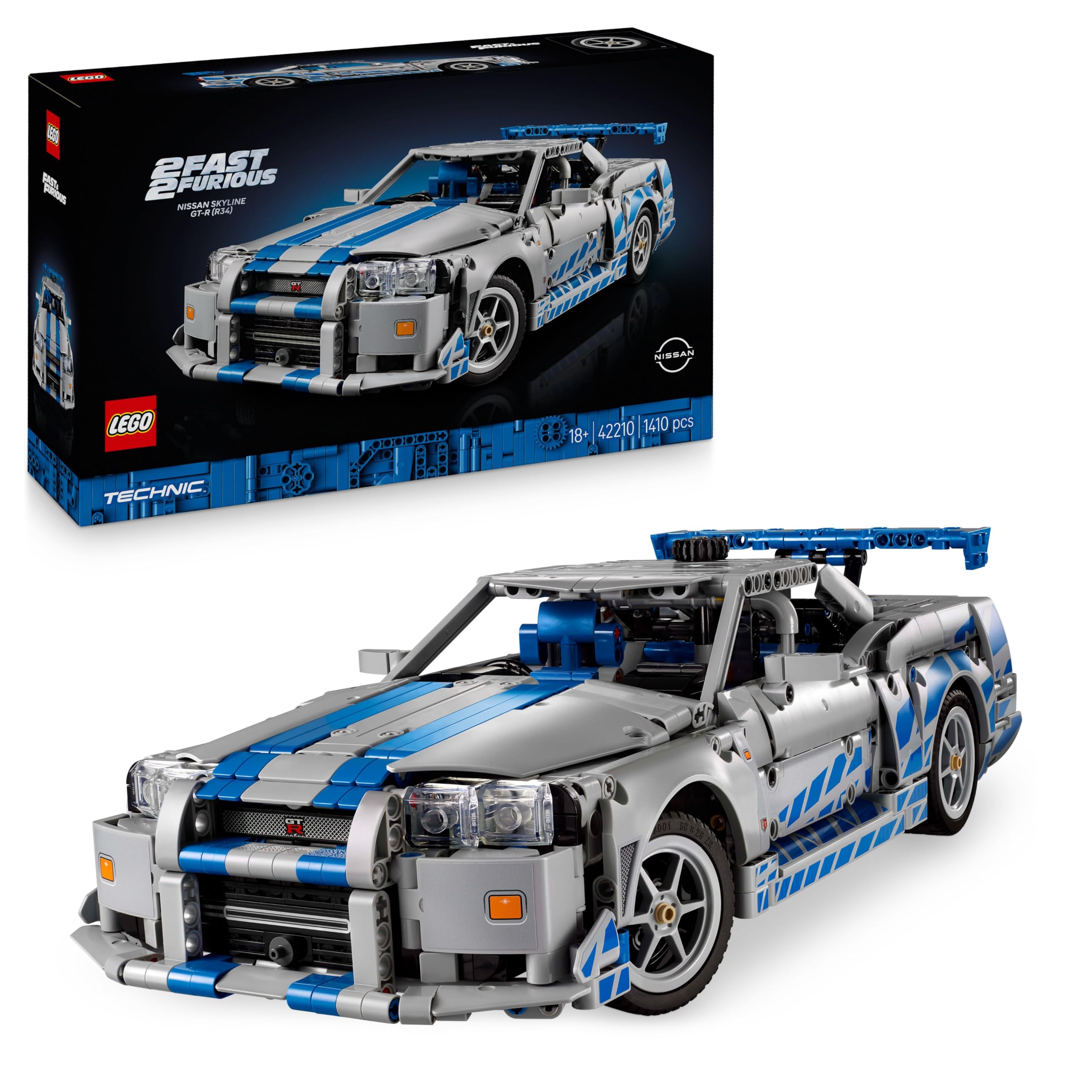 Lego NISSANSKYLINE GT-R(R34) 2F2F (42210)
