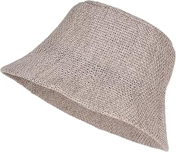 styleBREAKER Women's Paper Straw Sun Hat, Foldable Fishing Hat, Lightweight Bucket Hat, with Sweatband, Summer Hat, with Brim, Sun Protection for Outdoors, Beach, Leisure | Atmungsaktiv, faltbar für unterwegs, 6 cm Krempe als Sonnenschutz, elastisches Sch
