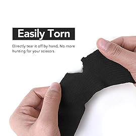 RISEN Cohesive Bandage 2 x 5 Yards, 6 Rolls, Self Adherent Wrap Medical Tape, Adhesive Flexible Breathable First Aid Gauze Ideal for Stretch Athletic