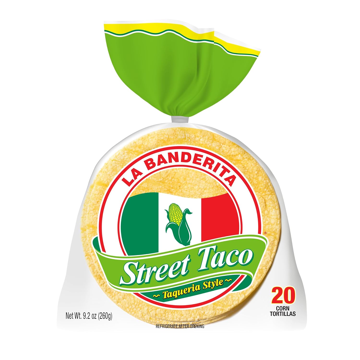 La Banderita® Street Taco 4" Yellow Corn Tortillas 9.2