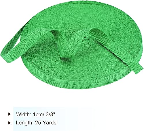 Vista 392 de PATIKIL Cinta de sarga de algodón de 3/4 pulgadas, 10 yardas, cinta de encuadernación al bies, cinta de espiga para costura, envoltura de regalos