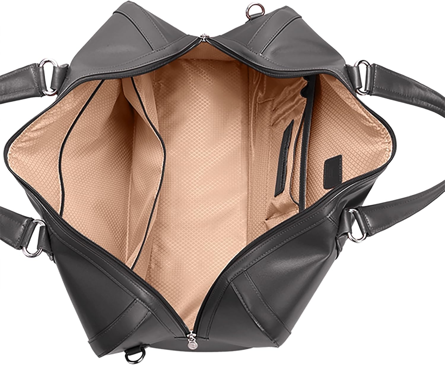 McKlein Kinzie, Top Grain Cowhide Leather, 20" Carry-all Duffel, Duffel Bags, Travel Duffel Bag, Weekender Bags, Overnight bags, Large Capacity Travel Bag Crossbody Bag, Single Compartment Duffel Bag