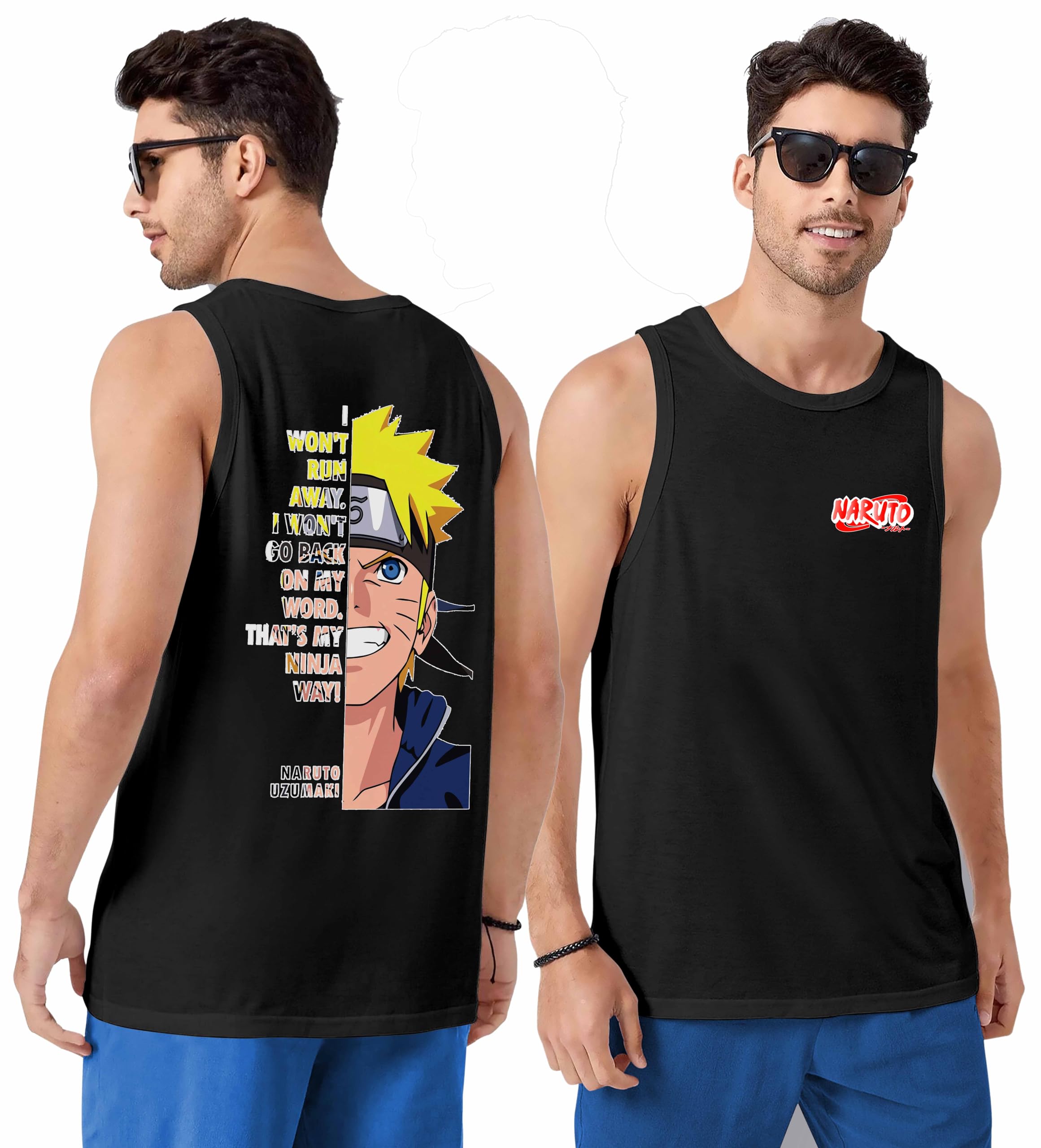 Regular Fit Cotton Printed Vest for Men | 100% Cotton Fabric (Pack of 1)-image-33