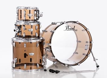 Pearl Set Shell Pack w/22"x16" Bass Drum, 16"x15" Floor, 12"x8" and 10"x7" Toms CRB524P/C755