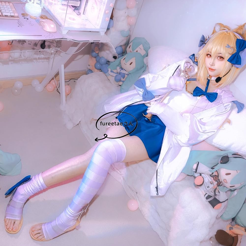 Amazon.co.jp: FUREETAE M ウィッグ付き Fate/EXTRA 月姫 アルクェイド
