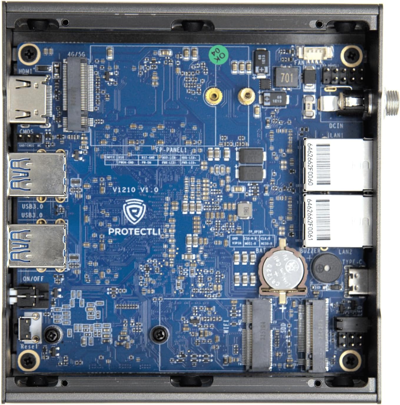 Protectli Vault V1210-2 Internal Components