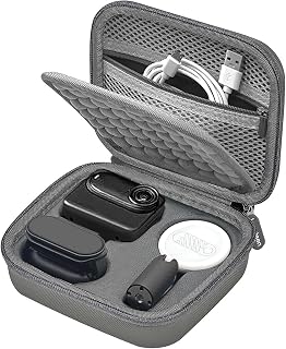 Leayjeen Hard Case for Insta360 GO 3S/3 Action Camera - Grey