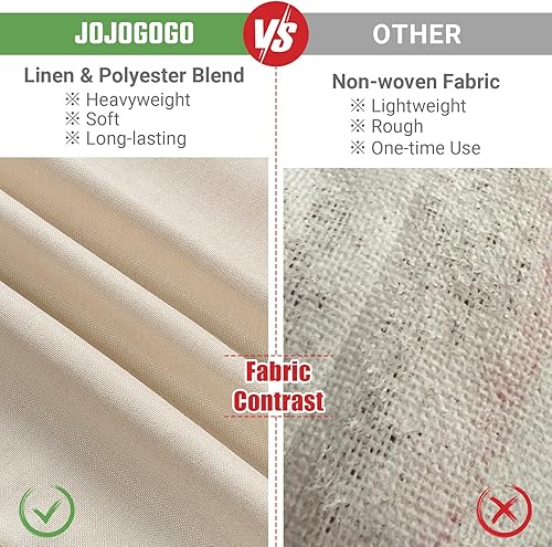 Miniatura 3 de JOJOGOGO Juego de 4 fundas de almohada rosas de Navidad de 20 x 20 pulgadas, almohadas decorativas de copo de nieve rosa de 20 x 20 pulgadas,