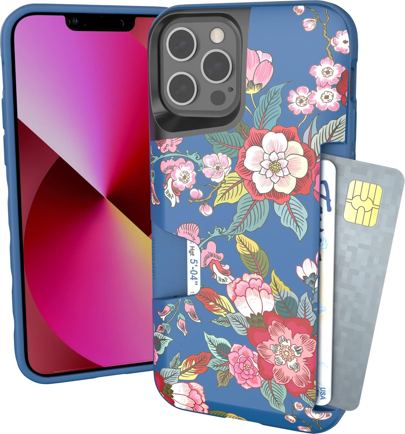 Smartish iPhone 12/12 Pro Wallet Case Wallet Slayer Vol. 1 [Slim + Protective