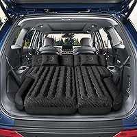 Vista 10 de Colchón inflable de aire para SUV, colchón de automóvil, cama de viaje de doble cara, para campamento, colchón de dormir para SUV universal