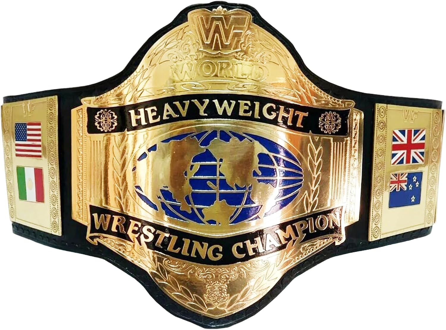 World Heavy Weight Golded HOGAN 86 Custom Wrestling Championship Belts Adults 2MM Brass - Hogan Championship Belts Adult Size
