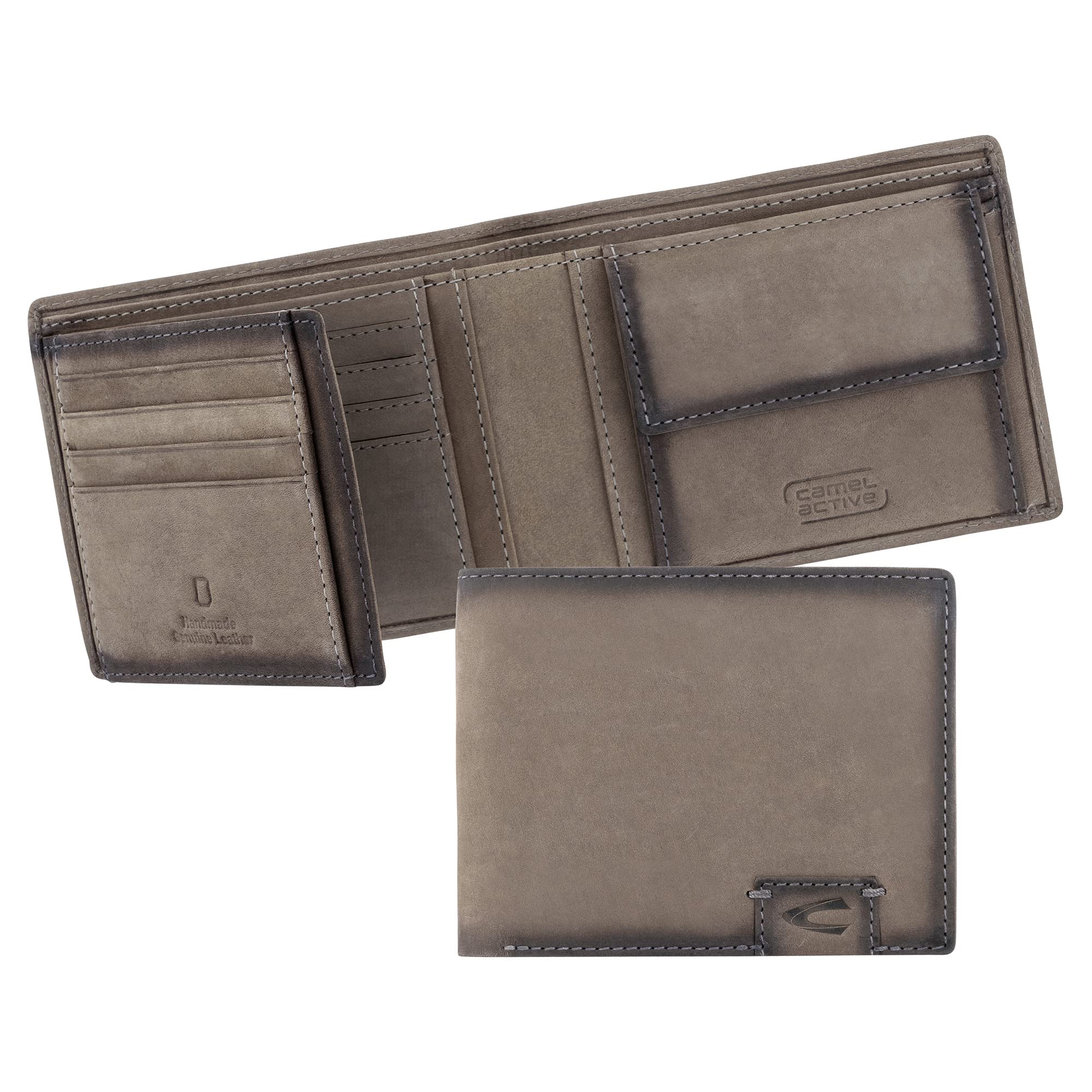 camel active Dallas Horizontal Wallet Grey