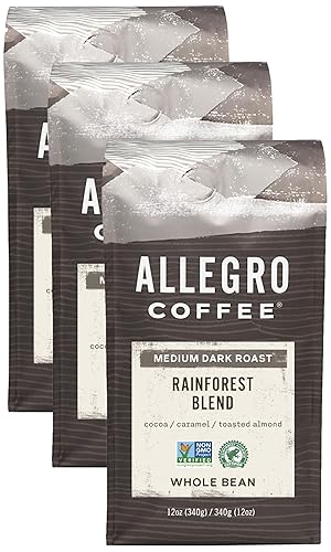 Vista 39 de Allegro Coffee, Coffee Costa Rica El Volcan - Grano entero, 12 onzas