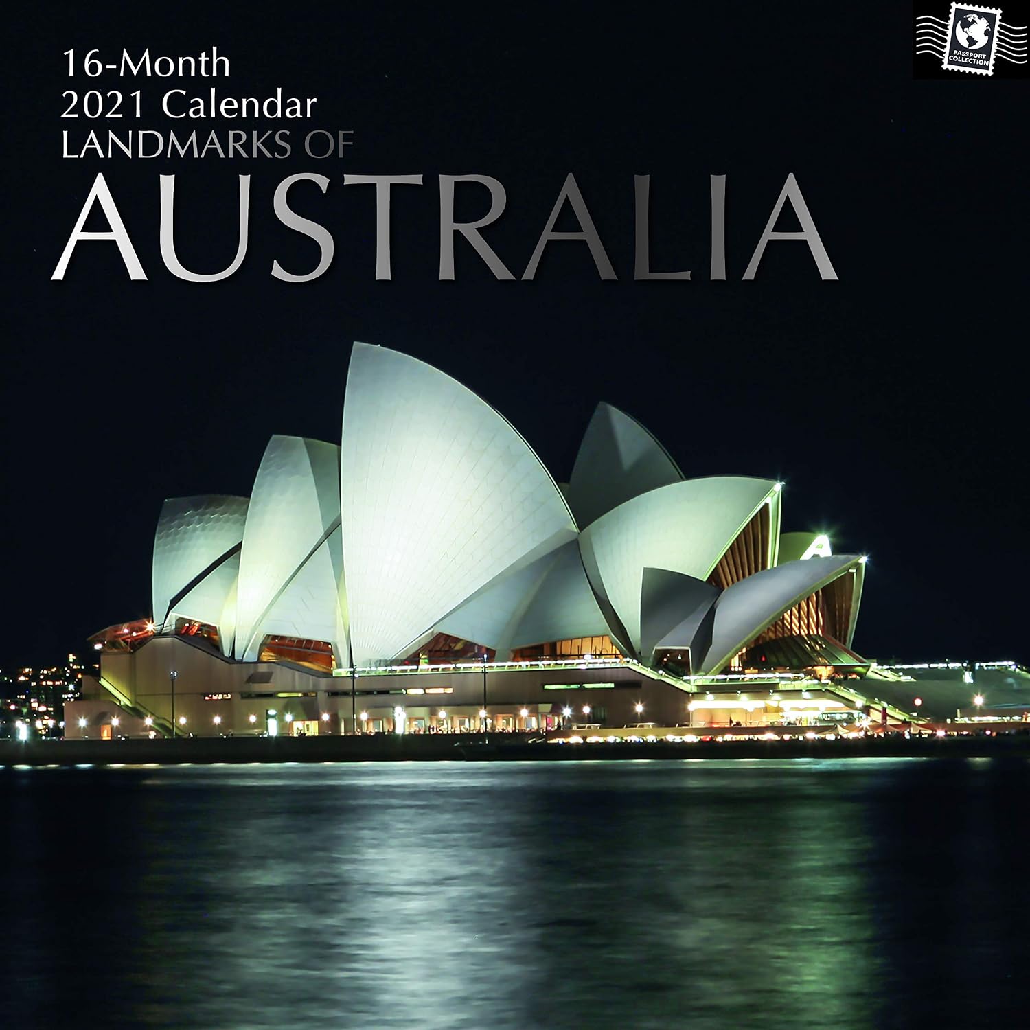 Queenmew. 2021 Wall Calendar - Landmarks of Australia Calendar, 12 x 12 Inch Monthly View, 16-Month, Travel and Destination Theme,…
