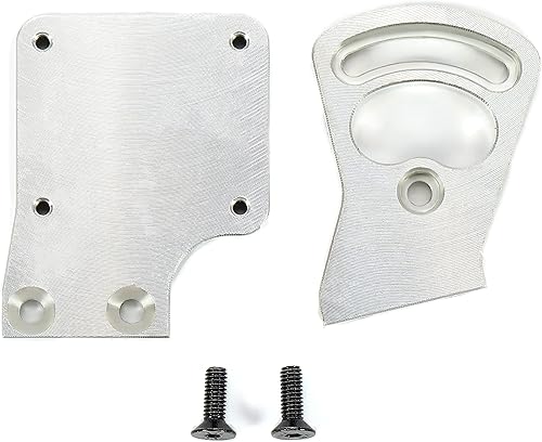 Miniatura 2 de KUAFU Soporte de motor compatible con Traxxas Revo 2.5/3.3 a E-Revo Soporte de motor de conversión sin escobillas Soporte de montaje de motor Base