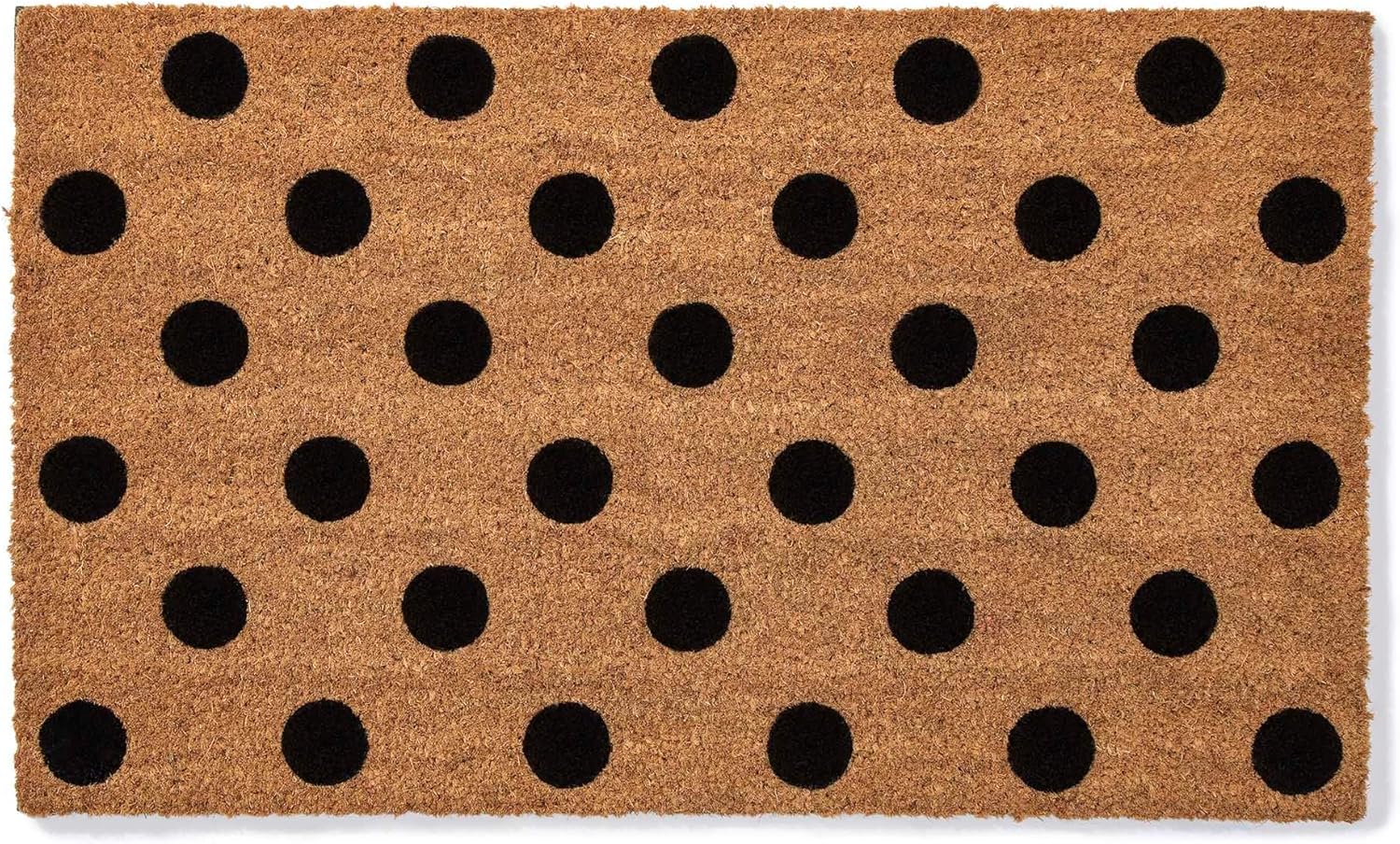 Entryways Polka Dots Doormat, 18"x30"