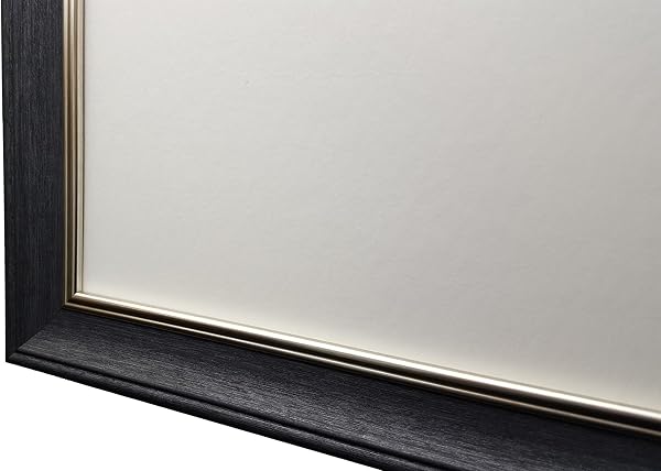FRAMES BY POST Scandi Vintage Charcoal Grey Picture Photo Frame 40 x 50 cm (Plastic Glass) - 2