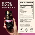 Manuka Honey 100% Pure New Zealand UMF 10+ Raw & Unpasteurised Certified Award Winning Silky Smooth Taste & Texture 340g