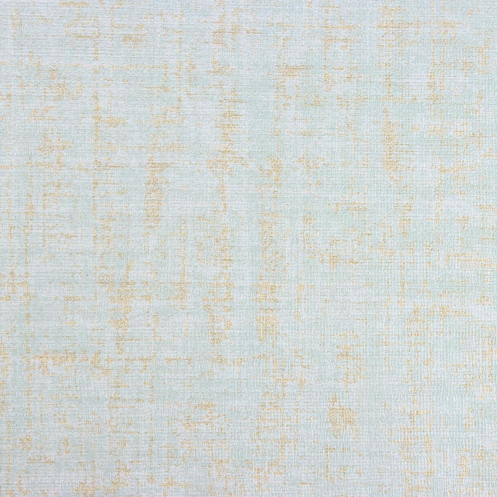 Papier peint bleu doré amovible et papier contact lin VEELIKE