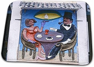 Dish Drying Mat - Brazil, Bahia, Salvador, Pelourinho, building - SA04 THA0023 - Tom Haseltine Brazil