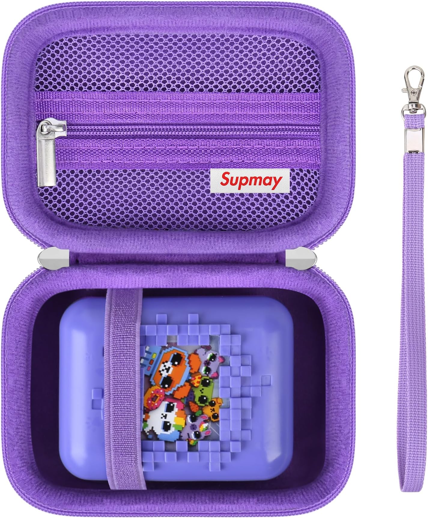 Carrying Case for Bitzee Disney/Magicals/Wizarding World Harry Potter Interactive Characters Inside Interactive Toy Digital Pet, Disney Toys & Digital Pet Kids Toys for Girls & Boys, Purple