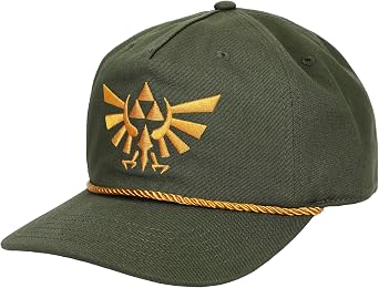 Legend of Zelda Hylian Crest Olive Grandpa Cap