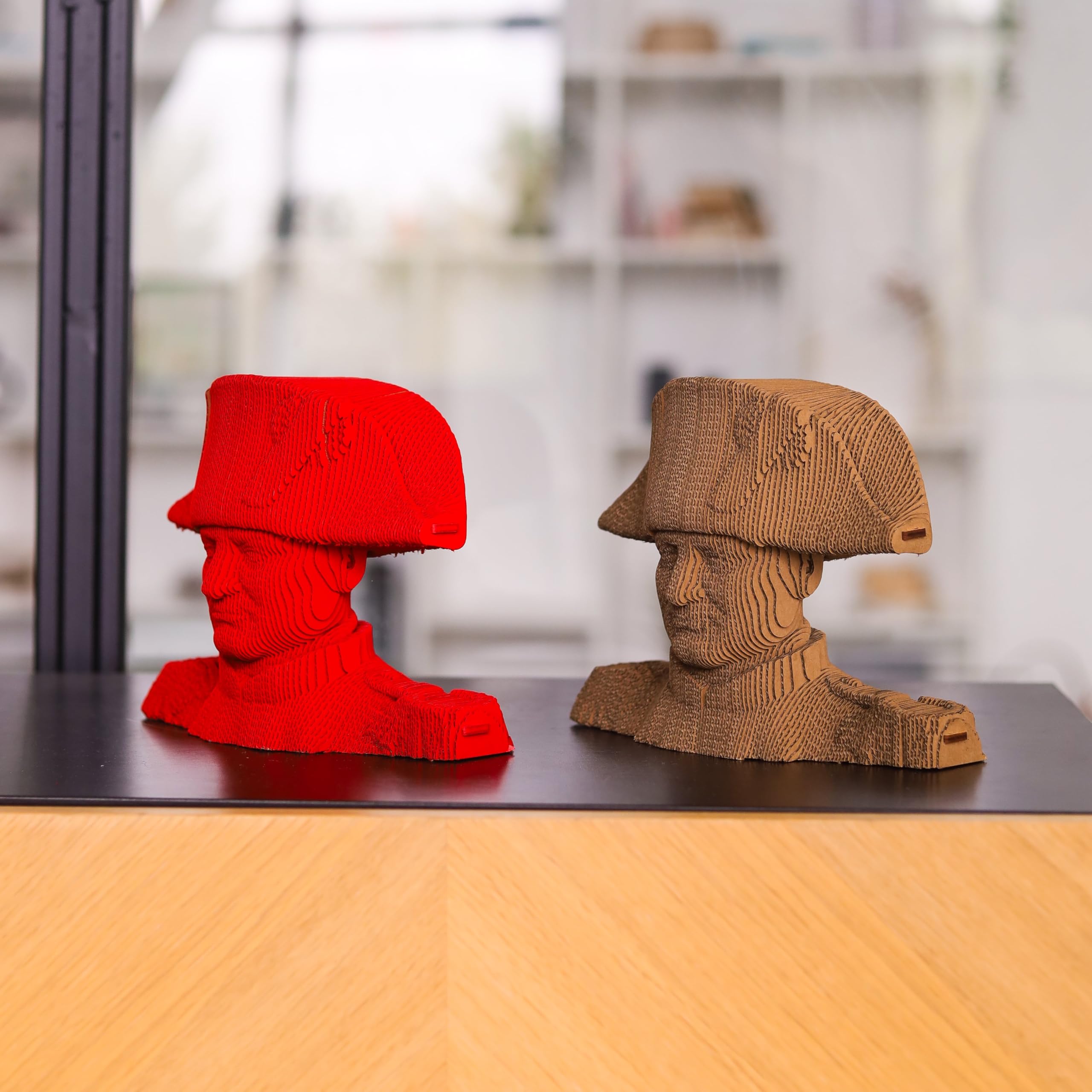 CARTONIC Napoleon Bonaparte 3D-Puzzle aus Karton – Skulptur-Bausatz